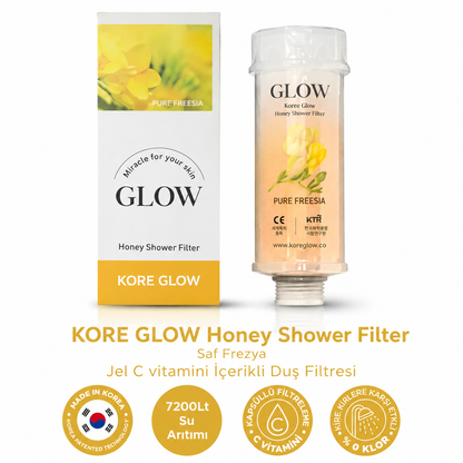 Korea Glow® | C Vitaminli ve Ballı Duş Filtresi