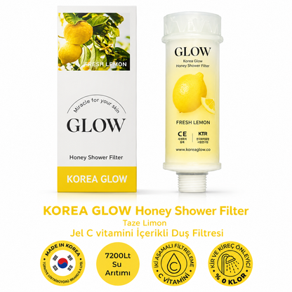 Korea Glow® | C Vitaminli ve Ballı Duş Filtresi