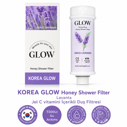 Korea Glow® | C Vitaminli ve Ballı Duş Filtresi