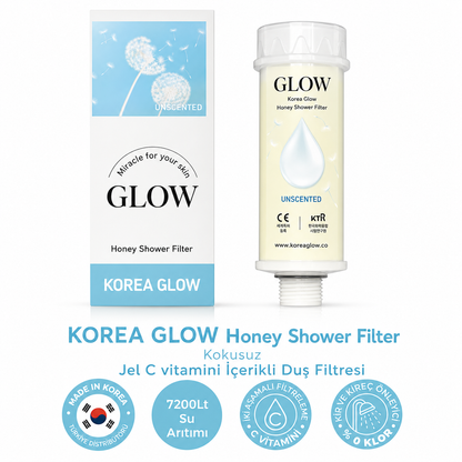 Korea Glow® | C Vitaminli ve Ballı Duş Filtresi