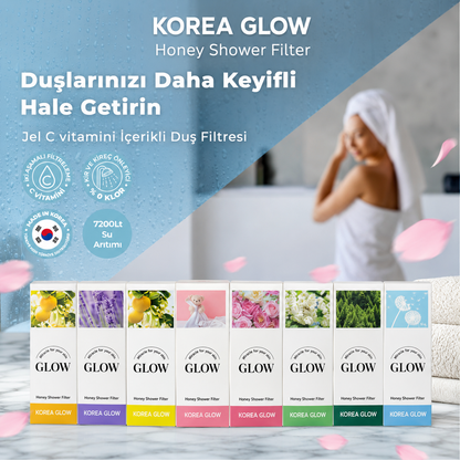 Korea Glow® | C Vitaminli ve Ballı Duş Filtresi